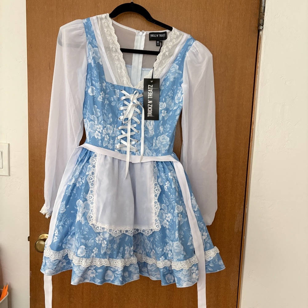 NWT Dolls Kill Princess Belle Well Read Halloween Costume XS